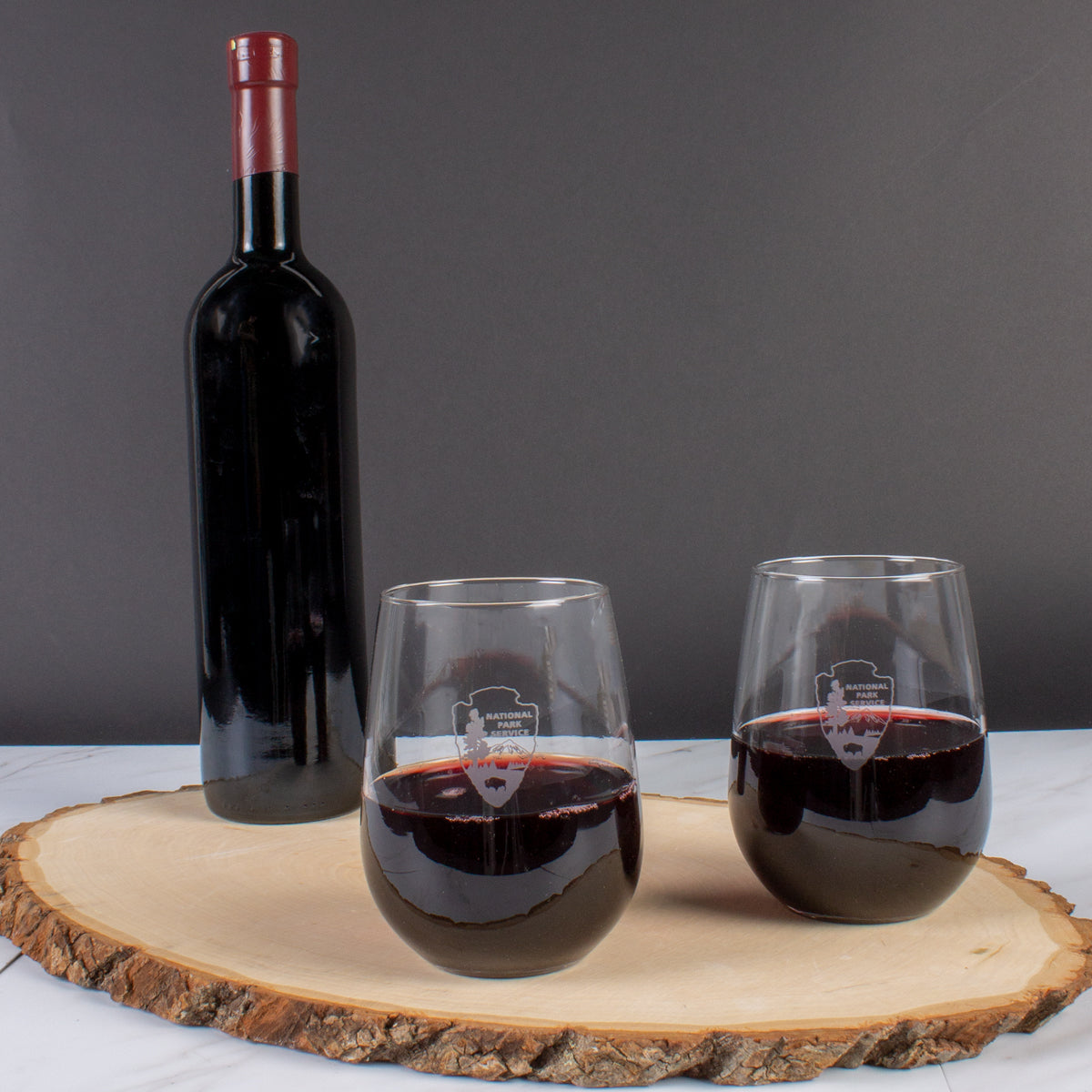 Stemless Glassware Set