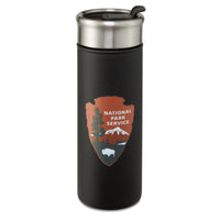 Arrowhead Black Stainless Steel Travel Mug