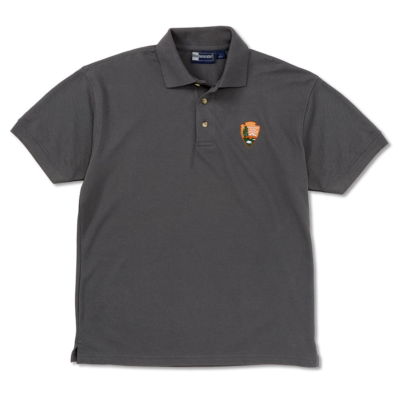 Arrowhead Men's Polo - Gray