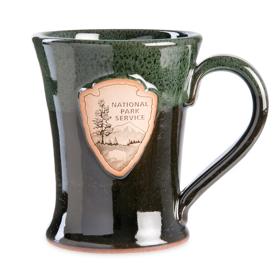 Arrowhead Stoneware Mug - Green