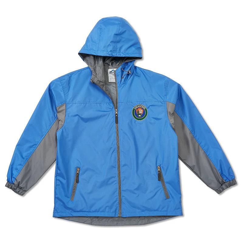 VIP Blue Raincoat